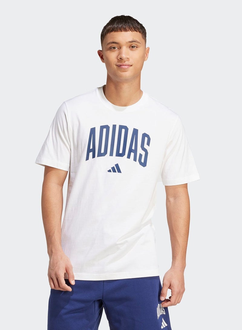 Adidas Collegiate Graphic T-Shirt - Image 1